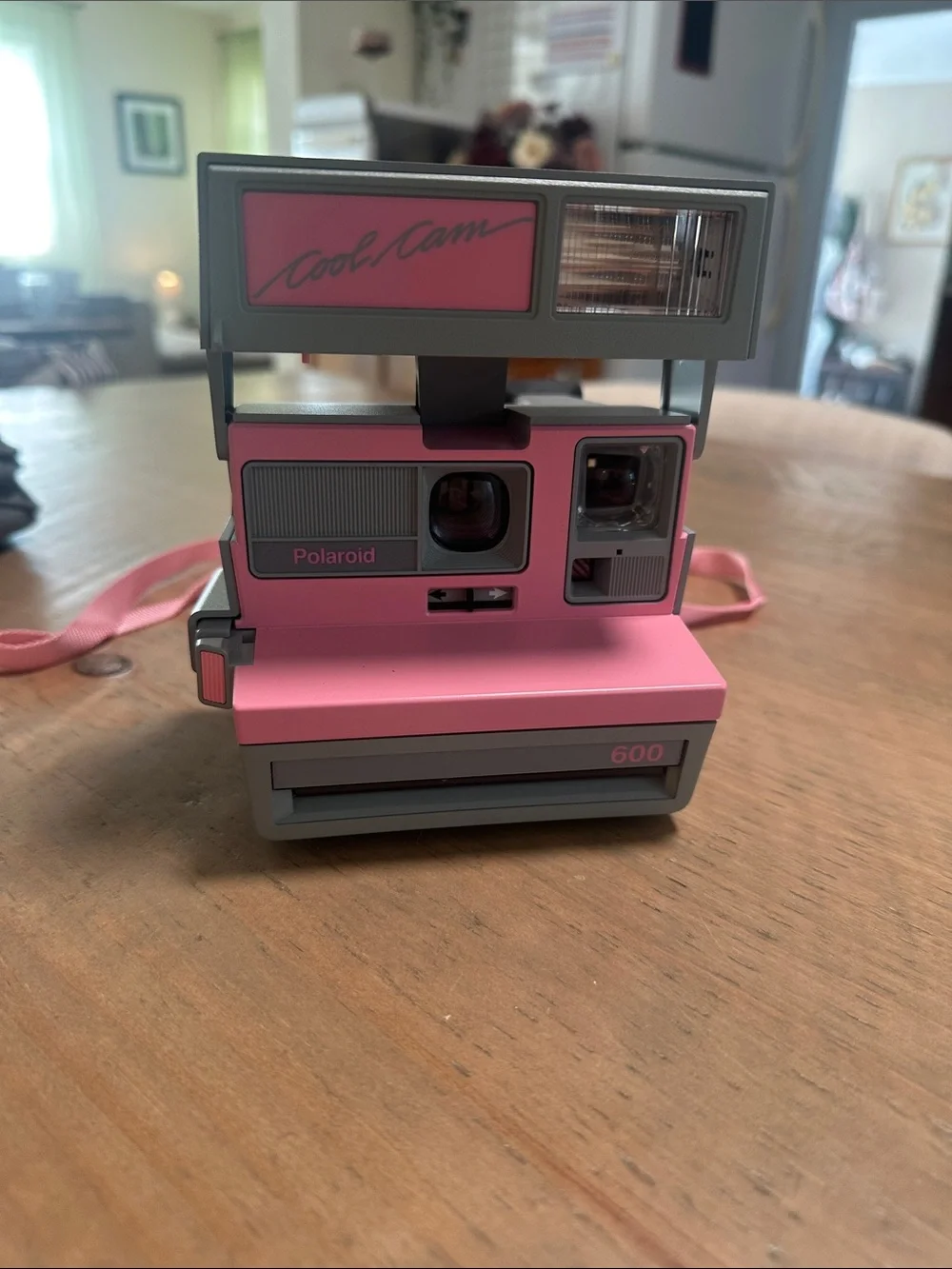Polaroid Cool Cam 600 Instant Camera — Pink and Gray